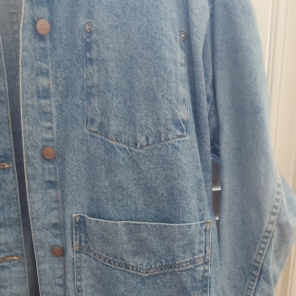 Free People Light Blue Jean Jacket - Picture 6 of 6